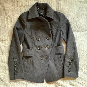 Guess Dark Gray Small Peacoat